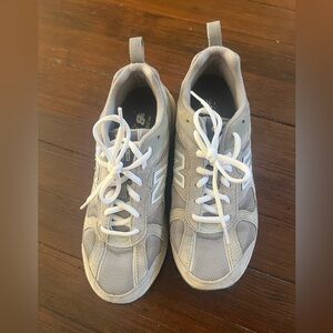 New Balance Light Gray Athletic Shoes